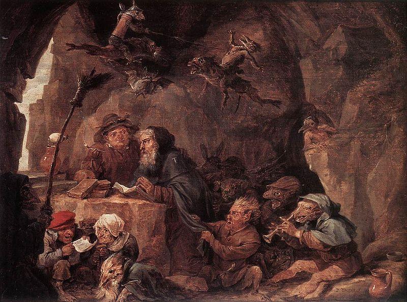 David Teniers the Younger Temptation of St Anthony oil painting picture